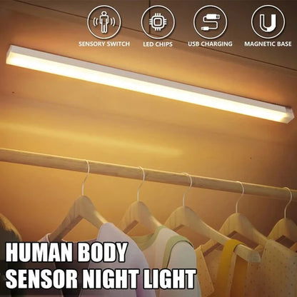 💡LED-es intelligens mágneses mozgásérzékelő – újratölthető🎉