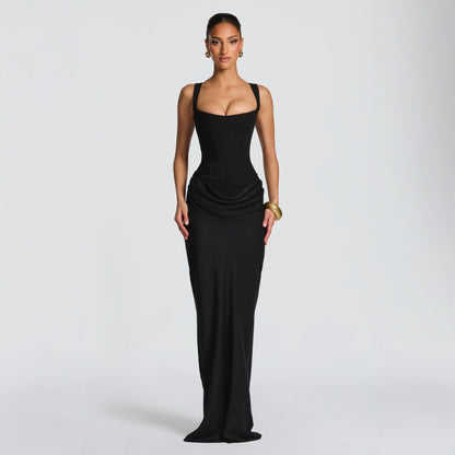 👗 Szexi, vállpánt nélküli ruha – elegáns, vállakat szabadon hagyó fazon, amely kiemeli a vonzó idomokat; randira, buliba és vacsorára egyaránt alkalmas, utánvéttel 💃