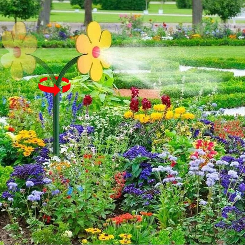 💧🌻 2026-ban piacra kerülő, Napraforgó alakú kerti szórófej | DAISYSPRINK