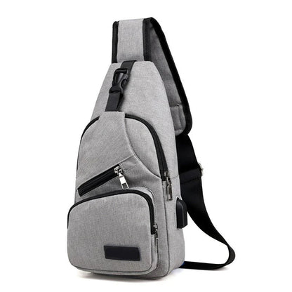 🎒 Most 50%-os kedvezménnyel! ⛰️ Szabadtéri sportos válltáska – sokoldalú, strapabíró és USB-csatlakozóval ellátott – elengedhetetlen kiegészítő a városi ingázók számára 🚴‍♂️