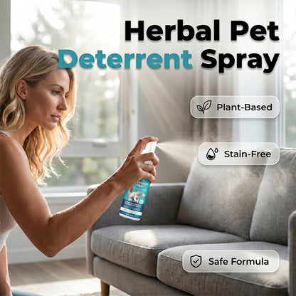 🌿 Gyógynövényes állatriasztó spray – természetes növényi összetételű, nem ártalmas az állatokra, utánvéttel