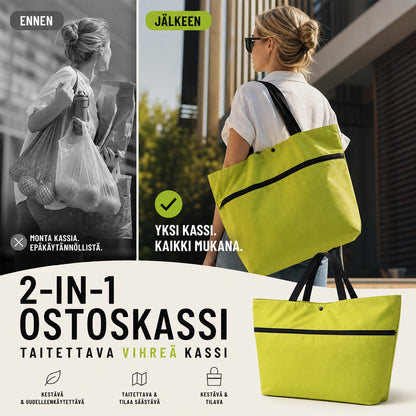 Kerekes összecsukható bevásárlótáska | SHOPROLL