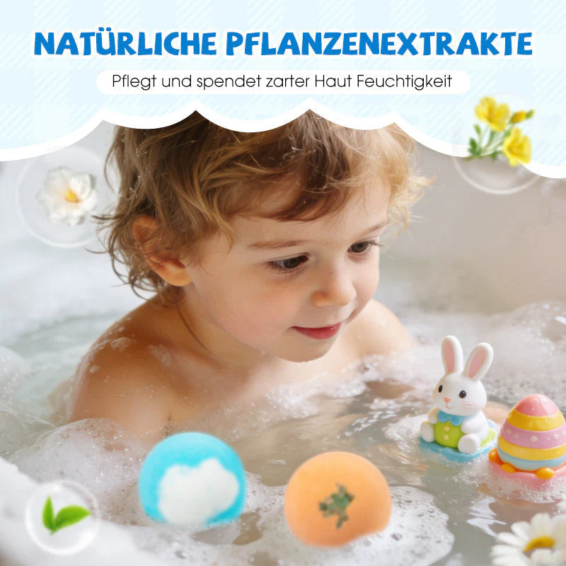 🎁🛁 12 darabos gyermekfürdőgolyó ajándékkészlet
