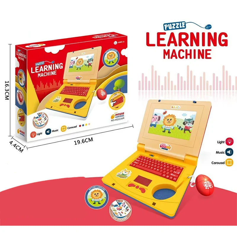 Gyerekek oktató játék laptop | LEARNING LAPTOP