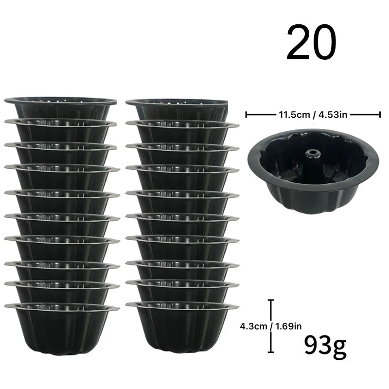 🌿🌿Mini tök alakú, szénacélból készült tortaforma