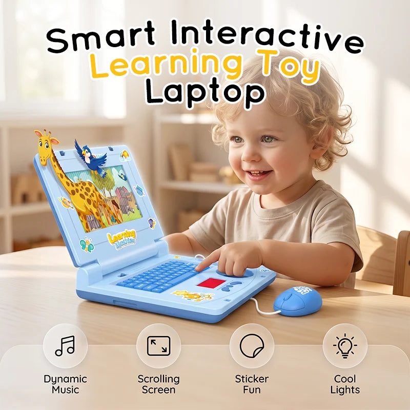 Gyerekek oktató játék laptop | LEARNING LAPTOP