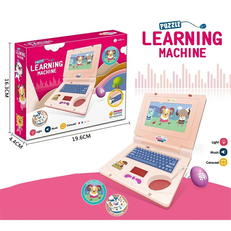 Gyerekek oktató játék laptop | LEARNING LAPTOP