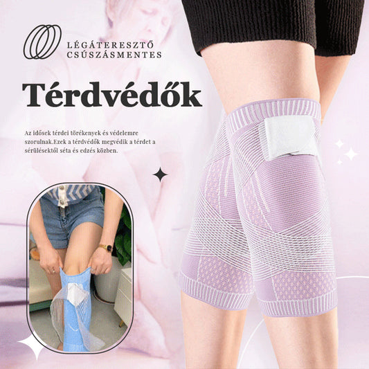 Állítható lélegző sporttámasztó térdvédő | KNEEPRO