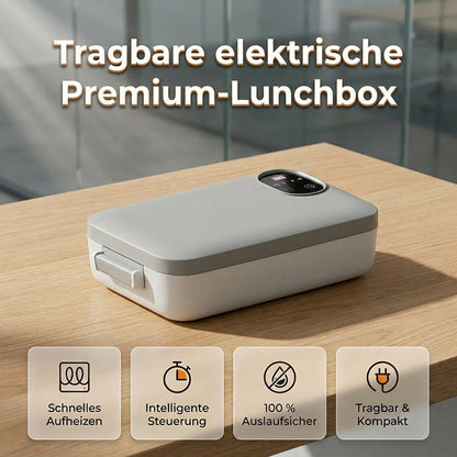 🍱50%-os kedvezmény! ⚡ Hordozható, önmelegítő funkcióval ellátott elektromos ételtartó 🌡️