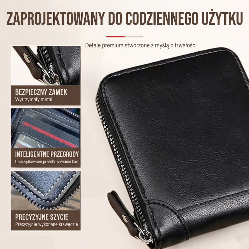 💳 Többfunkciós pénztárca (🛡️ RFID-árnyékoló réteggel) – utánvéttel