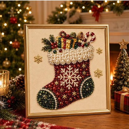 🎄🎅 🎄 Karácsonyi gyöngy strassz DIY kézműves festőkészlet | CRAFT