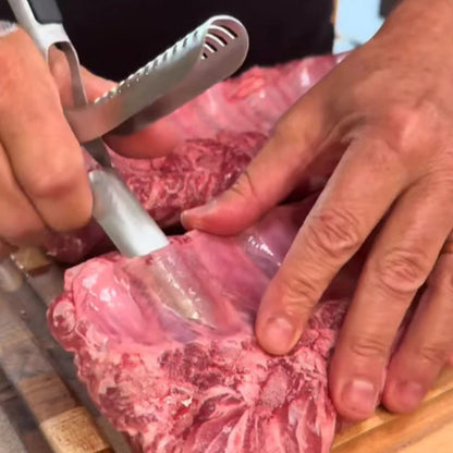 ✨Akciós ár🏷🥩 Egy eszköz minden grillezési munkához! Rozsdamentes acél hal- és grill lapát