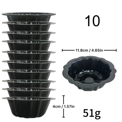 🌿🌿Mini tök alakú, szénacélból készült tortaforma