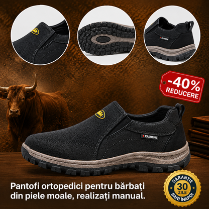 🎁Ultima zi pentru a te bucura de o reducere de 50%, nu o rata! ⏰Fabricați din piele de vițel australiană🐂Suport pentru picioare - ameliorează durerea de picioare✅Impermeabili și antiderapanți, confortabili la mers✅Eleganți și versatili.