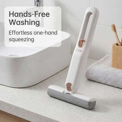 🧹 Többfunkciós asztali mini felmosó – kézmosás nélkül, összehajtva kinyomható, egy mozdulattal tisztává varázsolja a felületet, konyhába, fürdőszobába és autóba egyaránt alkalmas, utánvéttel