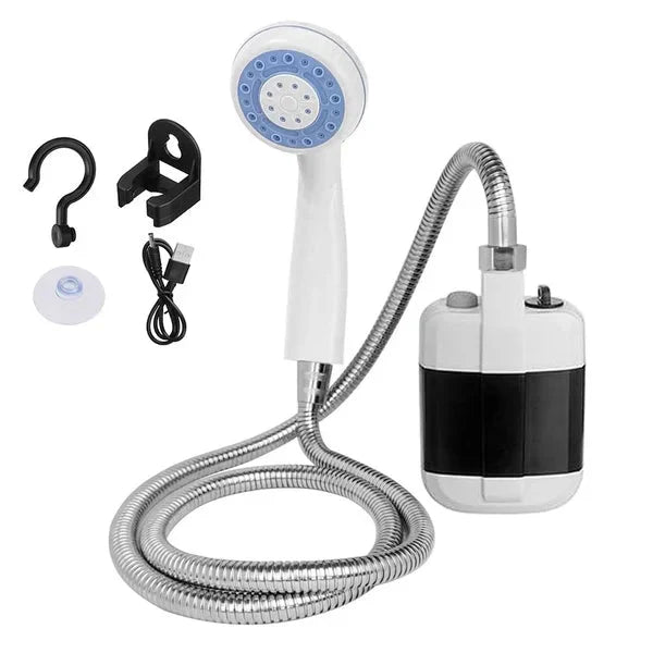 🚿Külső, hordozható, USB-ről működtethető kültéri zuhany
