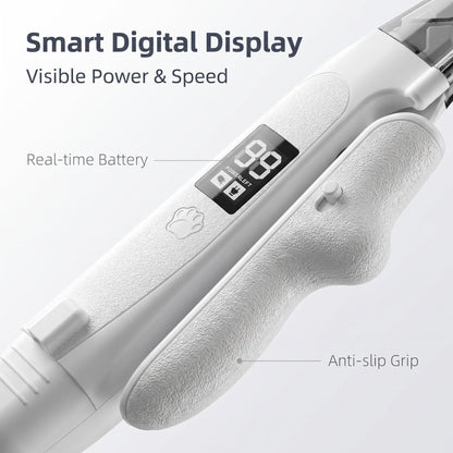🐾✂️ Intelligens LED-es állat-körömvágó – Erős fényű LED világítja meg a vérvonalat, így a sötét körmök is jól láthatók, USB-ről tölthető, utánvéttel fizethető 💡💪