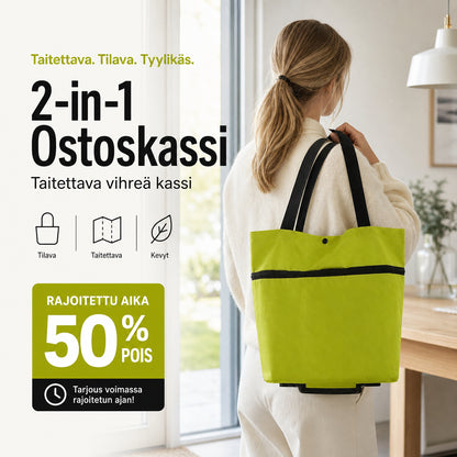 Kerekes összecsukható bevásárlótáska | SHOPROLL