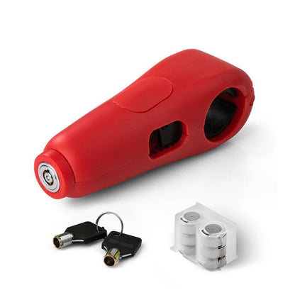 Univerzális kerékpár és motorkerékpár kormányzár riasztóval | HANDLEBAR LOCK