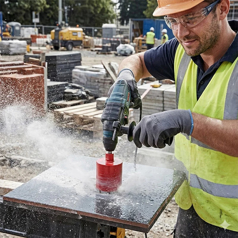 🔥Akciós ajánlat – Vízhűtés nélküli univerzális lyukfúró szett | DRILLDIAM