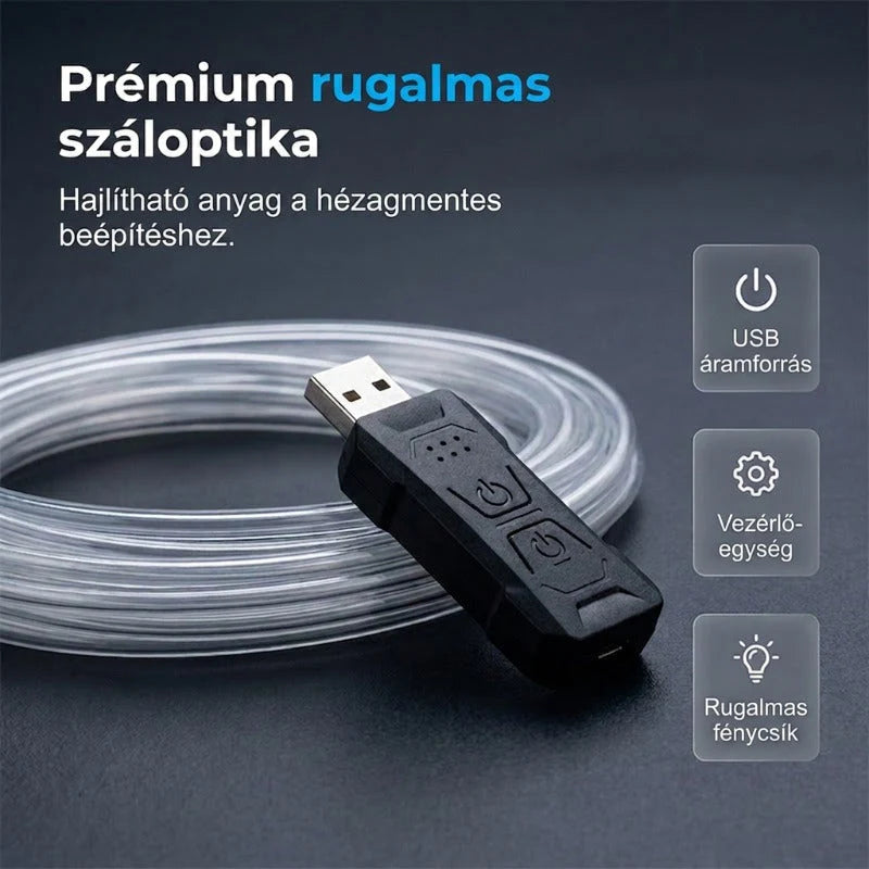 💡🚗 LED-es autó belső világítószalag