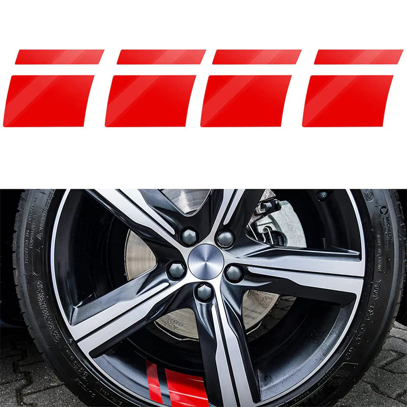 🚗✨ Autókerék-visszatükröző szalagok – Éjszakai fényvisszaverés · Egyedi díszítés · Biztonsági figyelmeztetés | Elengedhetetlen kiegészítő a kerékdíszítéshez