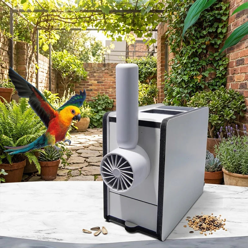 🐦🔋 Újratölthető madáretető-szeparátor – tisztább etetés, kevesebb pazarlás