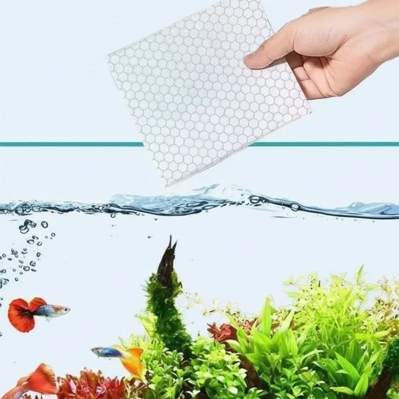✨ Akváriumtisztító tabletták: 24 órán át kristálytiszta víz + a kellemetlen szagok eltüntetése! 🌊 A halak és a vízinövények számára teljesen ártalmatlan 🌿🔮