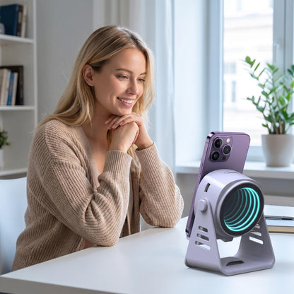 📱 Érzékelős, kézmentes mobiltelefon-tartó – infravörös automatikus rögzítés, egy kézzel behelyezhető és kivehető, több szögben állítható, vezetéshez, irodai használatra és otthoni használatra egyaránt alkalmas, utánvéttel