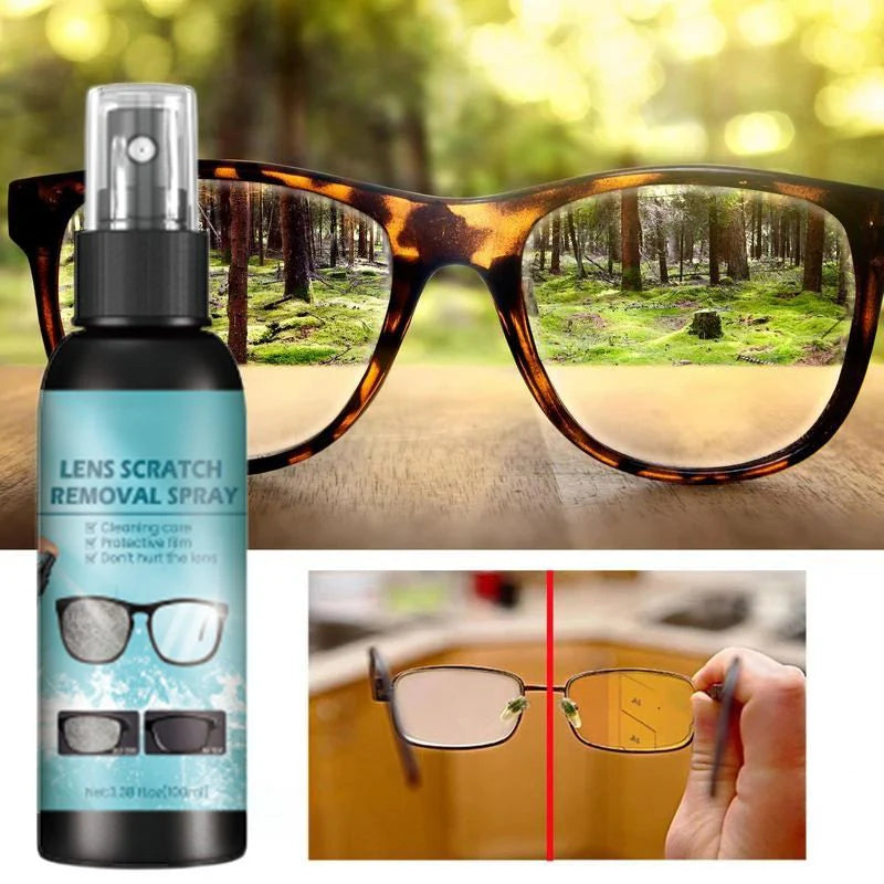 👓 Az apró karcolások azonnali javítása – Lencsekarcolás-javító spray – Utánvéttel ✨