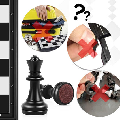 Utazó mágneses sakk táblával | MAGCHESS