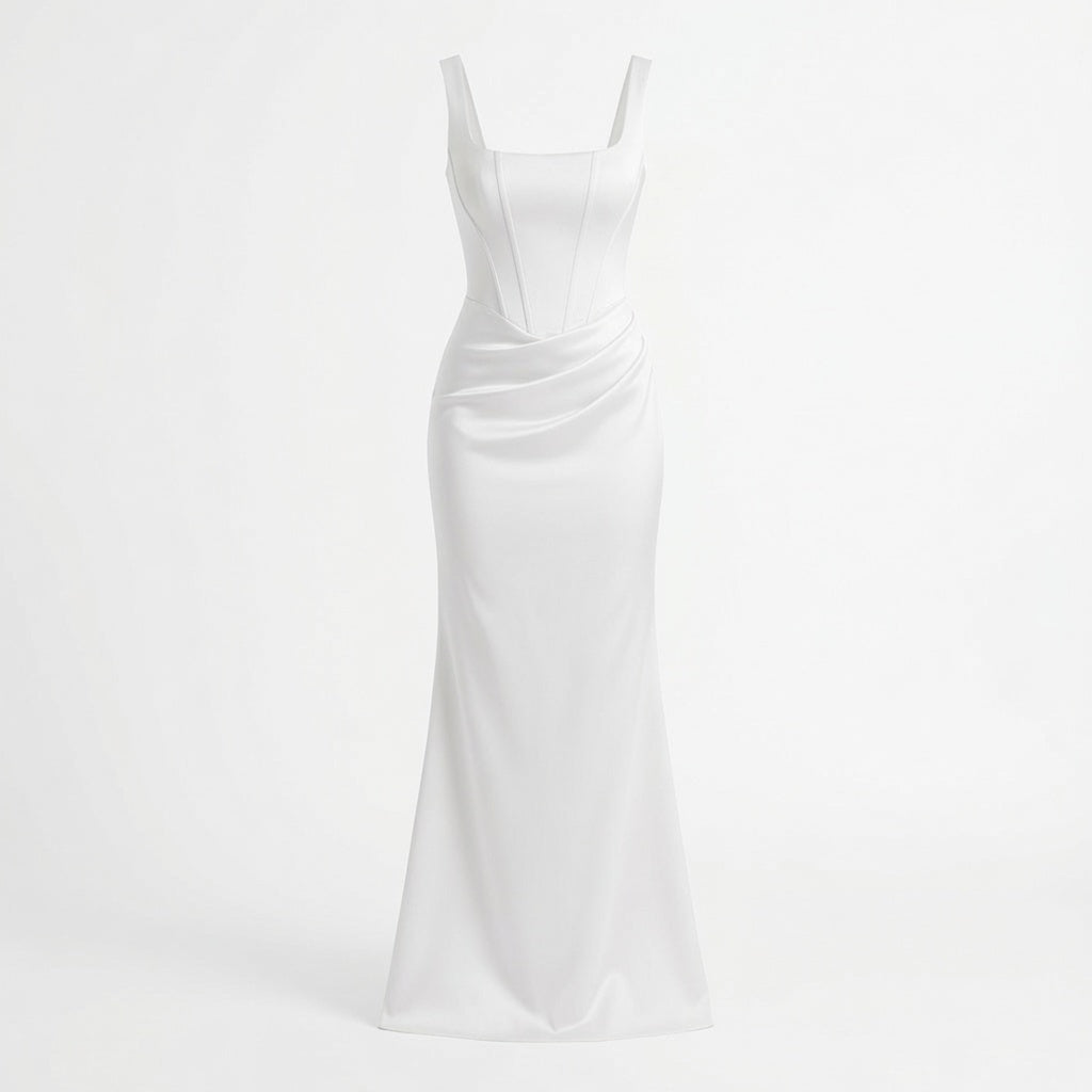 👗 Szexi, vállpánt nélküli ruha – elegáns, vállakat szabadon hagyó fazon, amely kiemeli a vonzó idomokat; randira, buliba és vacsorára egyaránt alkalmas, utánvéttel 💃