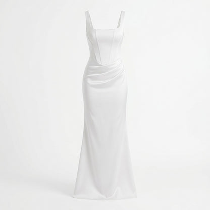 👗 Szexi, vállpánt nélküli ruha – elegáns, vállakat szabadon hagyó fazon, amely kiemeli a vonzó idomokat; randira, buliba és vacsorára egyaránt alkalmas, utánvéttel 💃