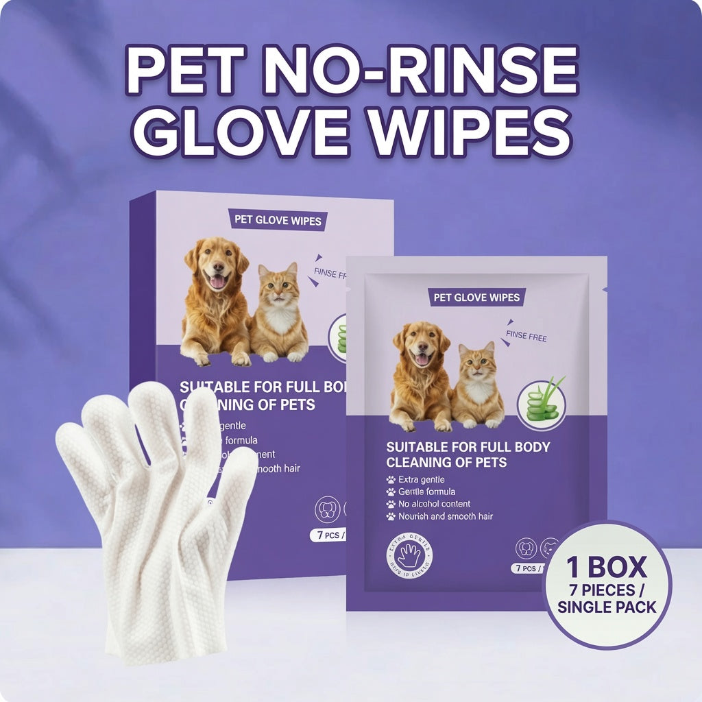 Kisállat gyors tisztító kesztyű | PETCLEAN