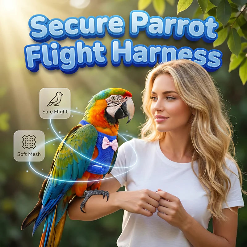 🦜 Papagáj repülésgátló zsinór