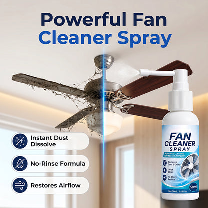 🌬️ Többfunkciós ventilátor-tisztító spray