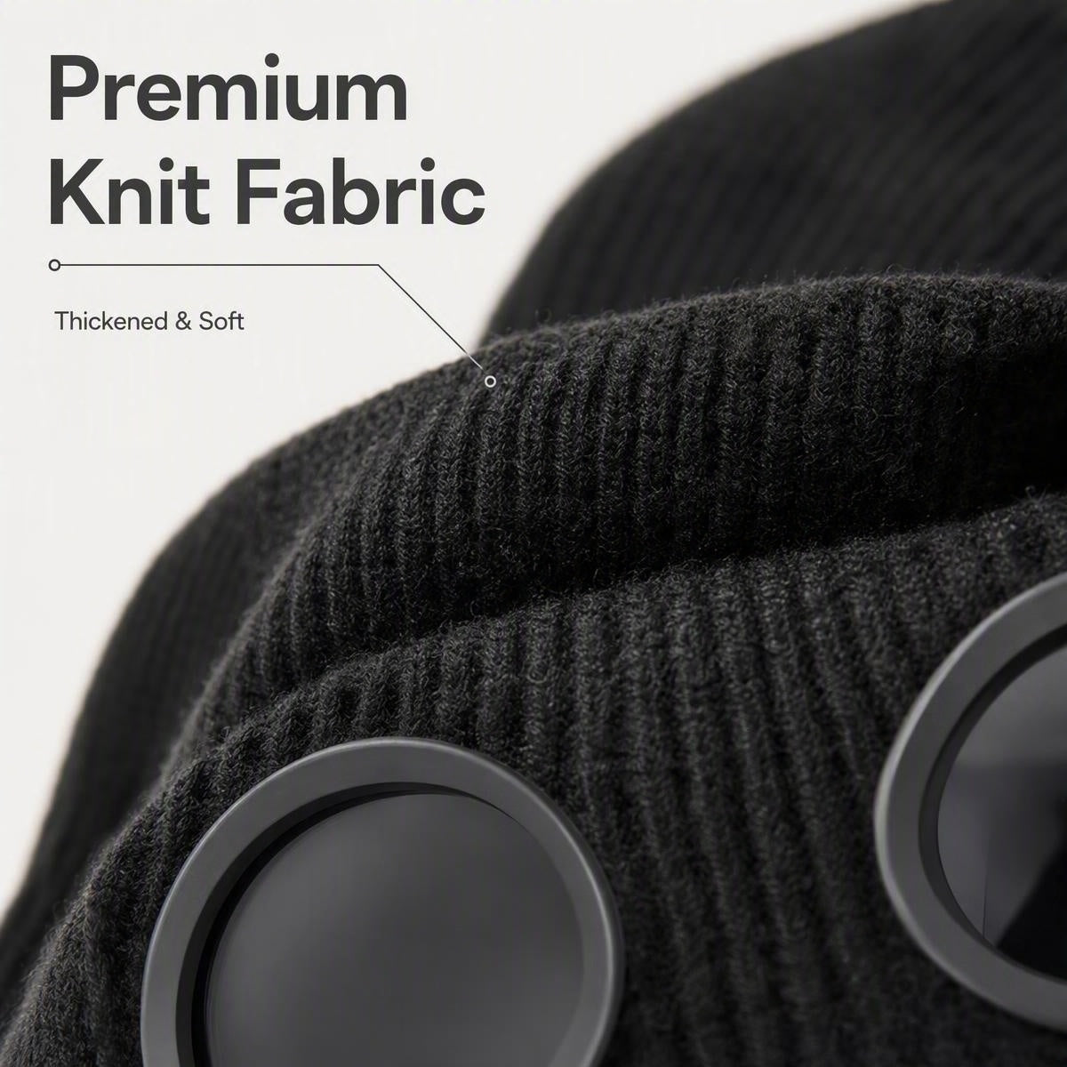 Kötött sapka szemüveggel | BEANIE HAT