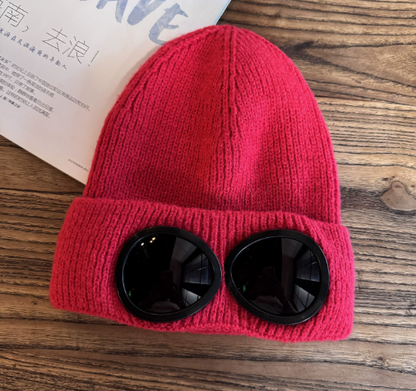 Kötött sapka szemüveggel | BEANIE HAT