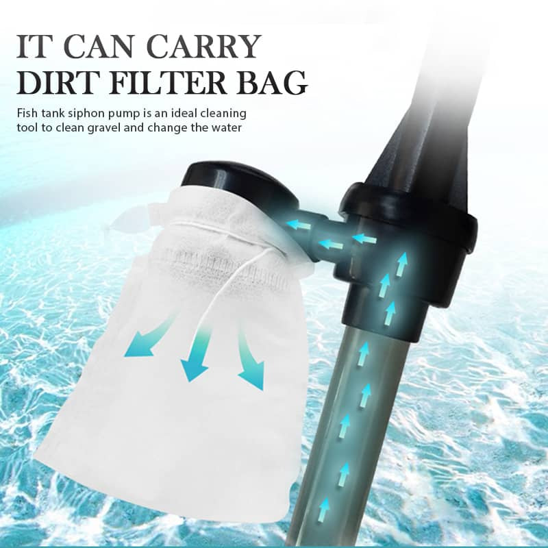 Többfunkciós akvárium szennyezőszívó szerszám | AQUACLEAN