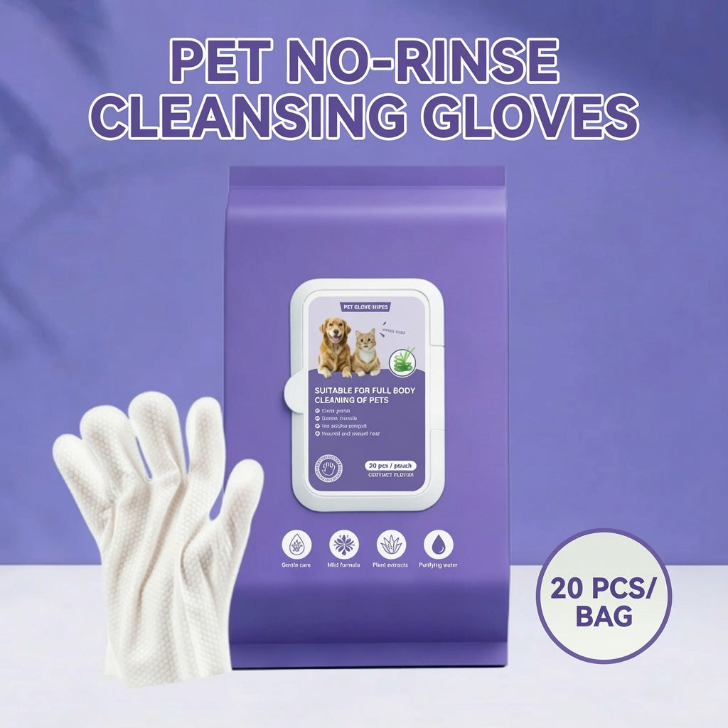 Kisállat gyors tisztító kesztyű | PETCLEAN