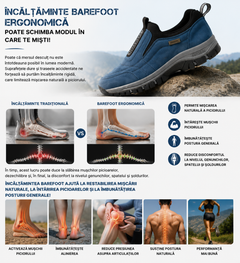 🎁Ultima zi pentru a profita de reducerea de 50%! Nu rata ocazia! ⏰ Ameliorează durerile de picioare și fasciita plantară: încălțăminte ortopedică impermeabilă și antiderapantă.