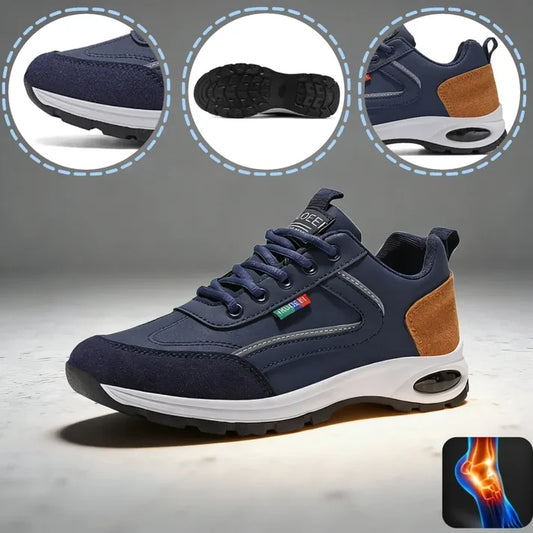 🎁 Ultima zi pentru a beneficia de reducerea de 50%! Nu rata ocazia! ⏰ Scapă de durerile de picioare și de fasciita plantară: încălțăminte ortopedică impermeabilă și antiderapantă.