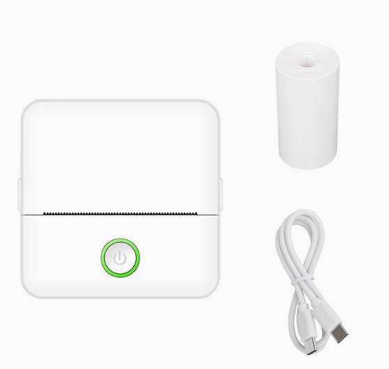 🖨️ Mini hordozható nyomtató – Bluetooth-kapcsolattal azonnal nyomtatható, nincs szükség tintapatronra/szalagra, könnyű és hordozható, tanuláshoz, irodai munkához és fényképnyomtatáshoz egyaránt alkalmas, utánvéttel fizethető