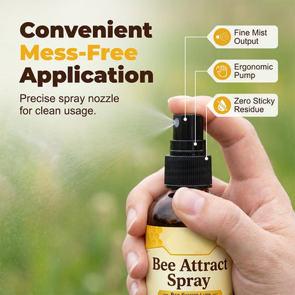📢📢Vásárolj egyet, kapsz egyet ingyen! ⏰🐝 Természetes, kültéri méhcsalogató spray – növényi kivonatokkal csalogatja a méheket, fenntartható méhészeti megoldás, utánvéttel