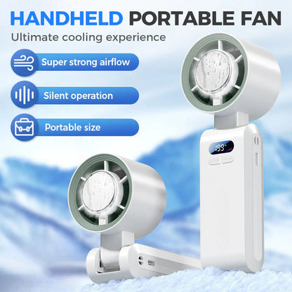 ❄️49% kedvezmény! 💨 Hordozható párásító ventilátor – 3 sebességfokozat, párásításos hűtés – utánvéttel ⚡✅