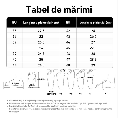 🔥Noutăți, astăzi la jumătate de preț pentru o perioadă limitată | Design ergonomic ✅Absorbție superioară a șocurilor ✅Corecție a mersului ✅Confortabile și versatile