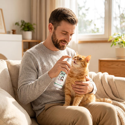 🐱🐶 Kíméletes szájápoló spray háziállatoknak – növényi összetételű, fogmosás nélkül, megszünteti a szájszagot és gátolja a káros baktériumok szaporodását, macskáknak és kutyáknak egyaránt alkalmas, utánvéttel 🦷✨