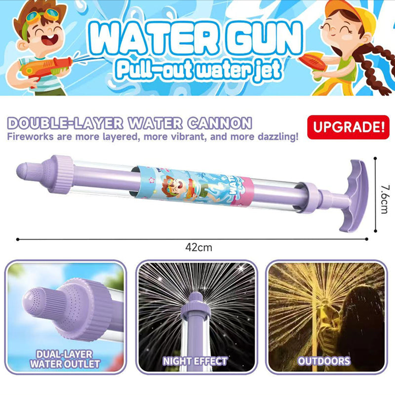 🌊🌈Színes szivárványos LED-es vízipisztoly