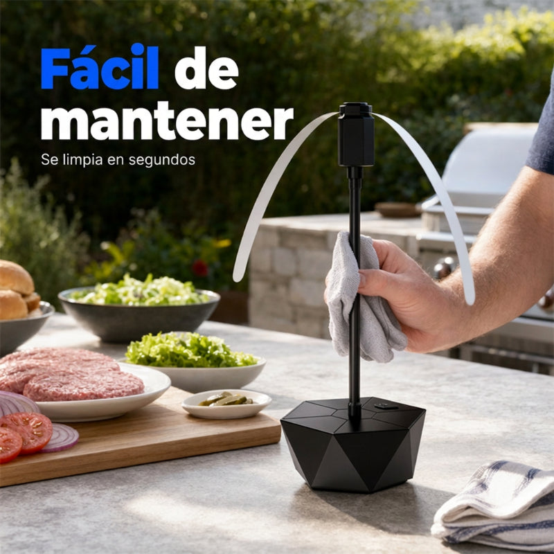 Kültéri összecsukható szúnyogriasztó ventilátor | OUTDOORFAN