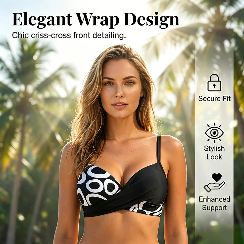 👙 Időkorlátozott 50%-os kedvezmény! ✨ Női, formázó hatású, kétrészes bikini szett